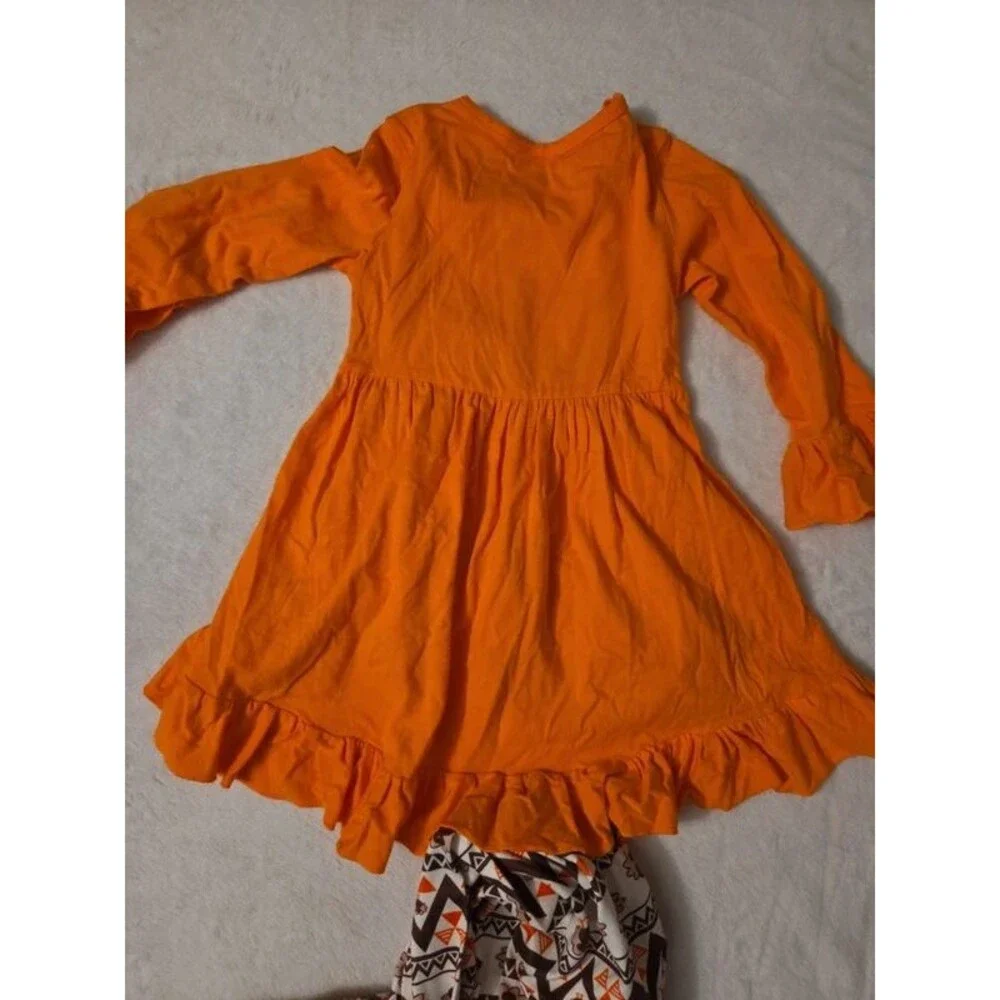 Thanksgiving day outfit - turkey - girl - seasonal